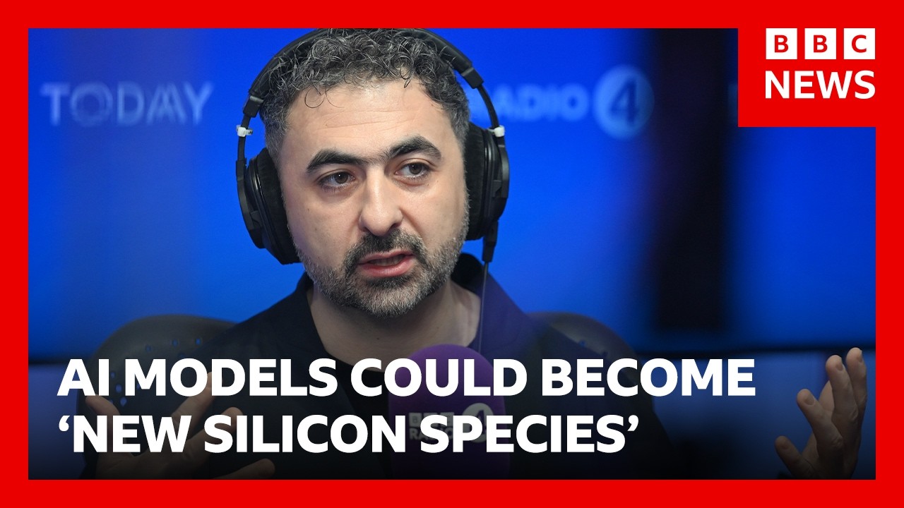 AI creations could become ‘new silicon species’ says head of Microsoft AI | BBC News