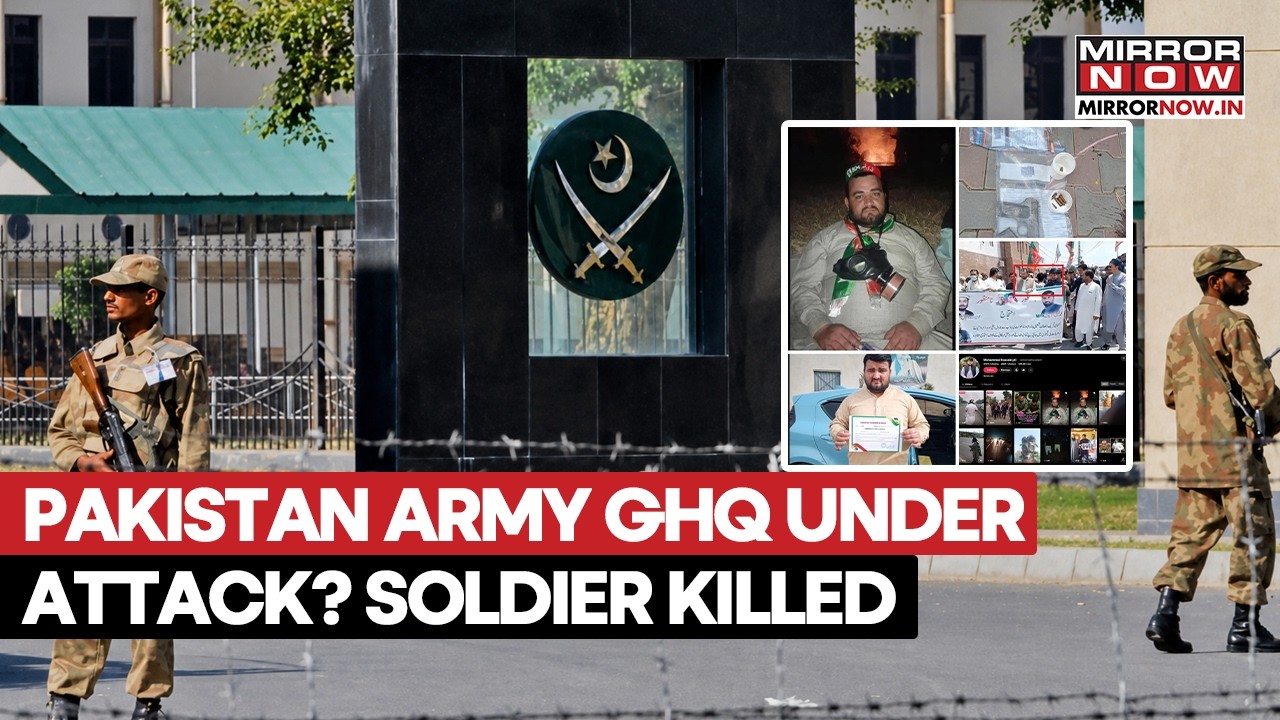 Pakistan Army GHQ Under Attack! Gunman Opens Fire Near Main Gate, Soldier Killed In Rawalpindi