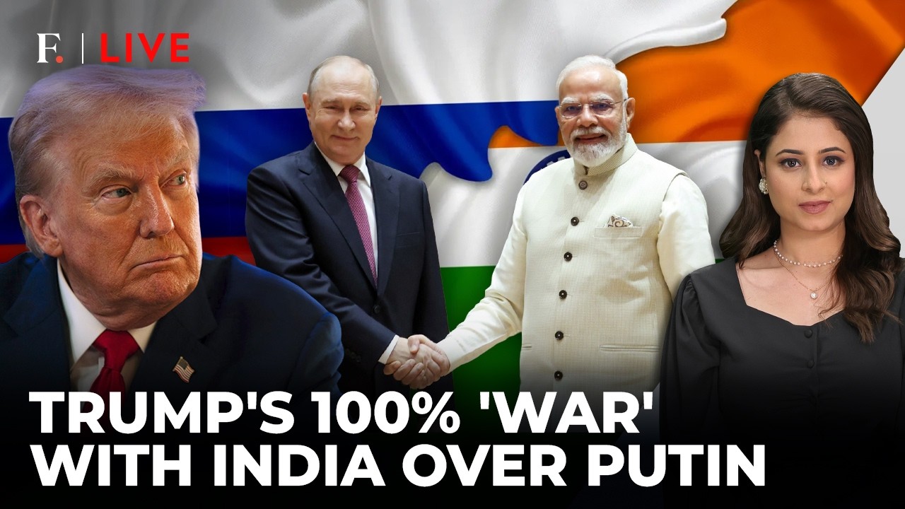 Trump Gets 100% Tariff ‘Weapon’, India’s Russian Oil In Crosshairs | Firstpost Live