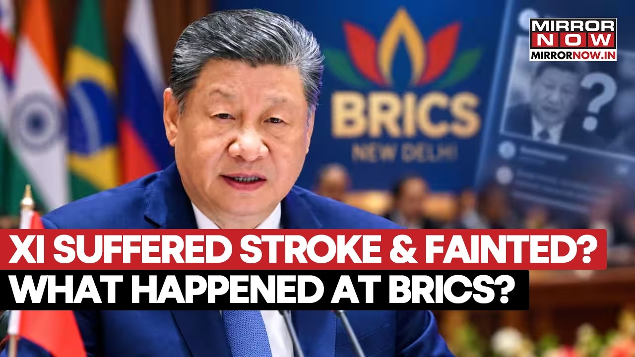 Xi Suffered Stroke, Fainted At BRICS 2026? Choppers Rushed Chinese President To Army Hospital?