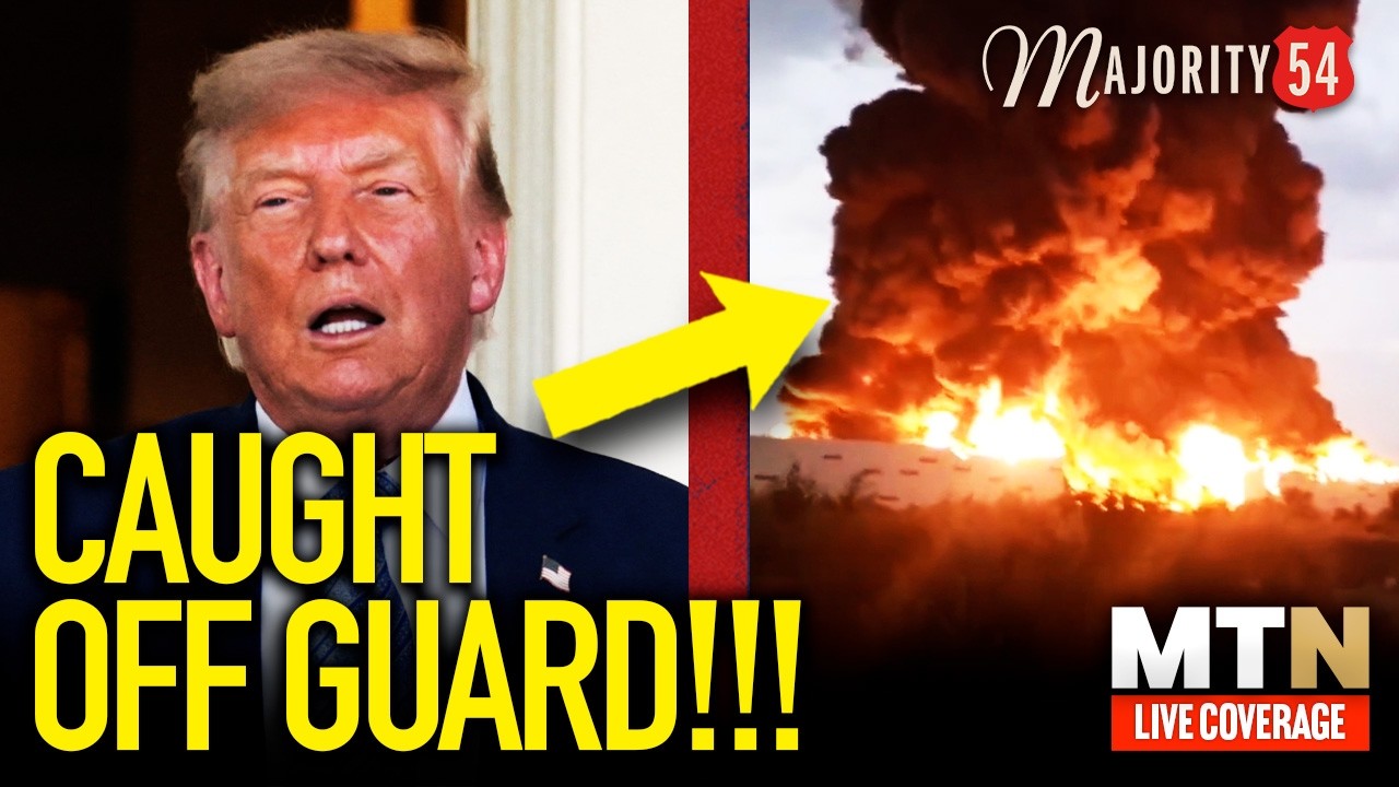 LIVE: Trump STUNNED by SURPRISE IRAN ATTACKS