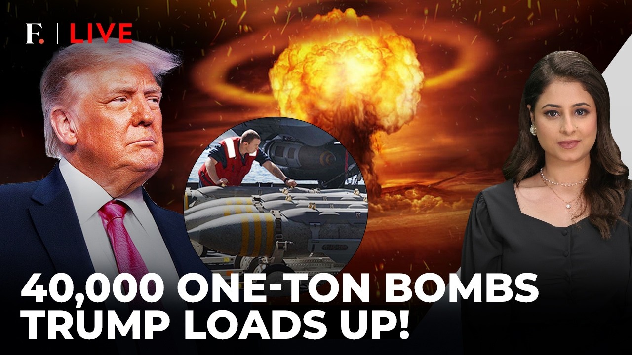 40,000 Bombs! Inside Trump’s $2.89 Billion Weapons Arsenal For Bibi | Firstpost Live | N18G