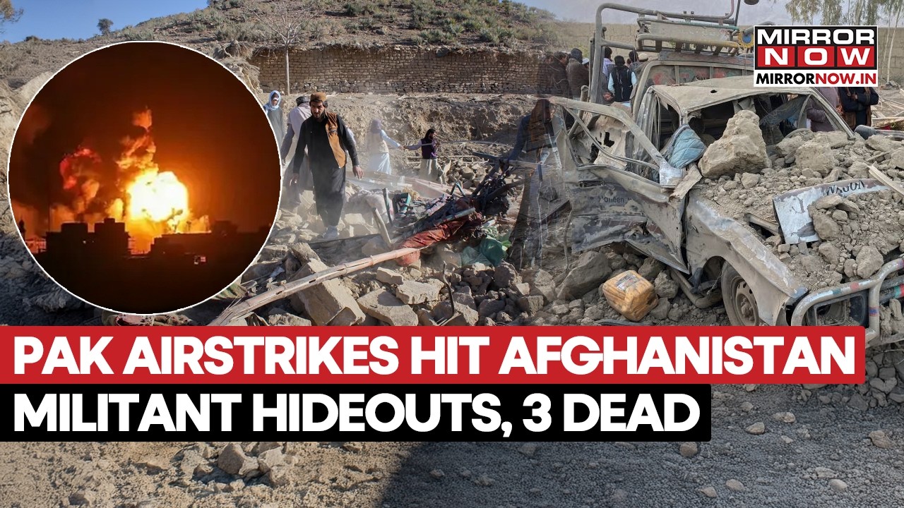 Pakistan Strikes Afghanistan! PAF Jets, Drones Target Alleged Militant Hideouts As Tensions Escalate