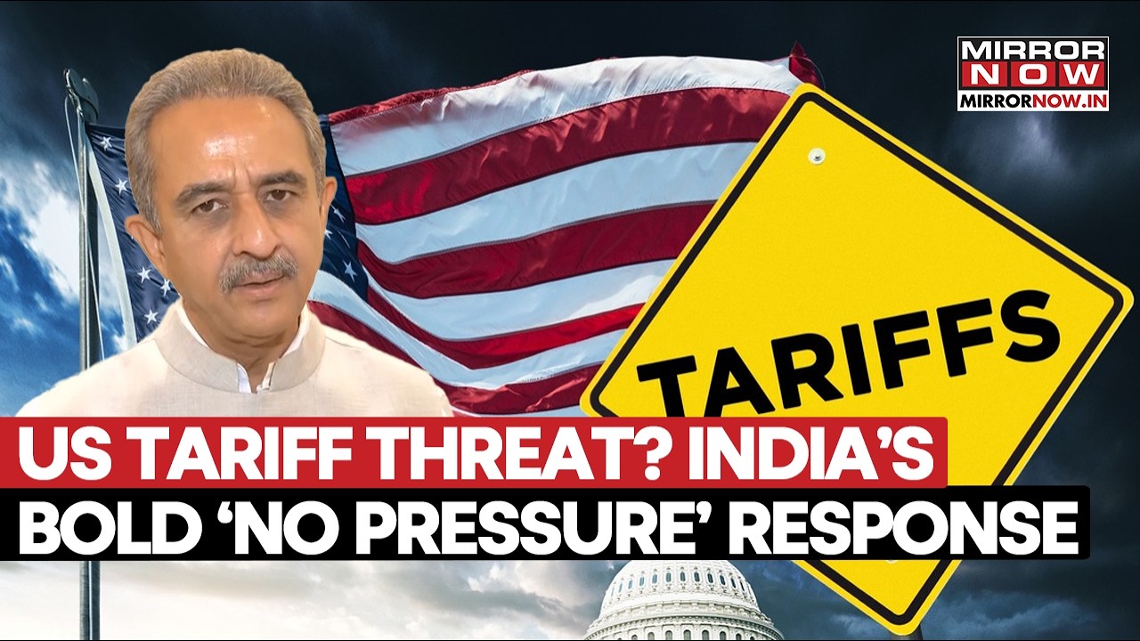 INDIA DEFIES US! Kirti Vardhan’s Bold Reply To 100% Tariff Threat: ‘We Don’t Operate Under Pressure!
