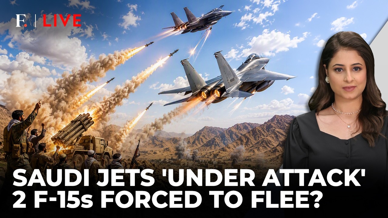 Houthis ‘Hunt’ More Saudi Jets, Two F-15s ‘Turn Back’ After Aircraft Downing | Firstpost Live