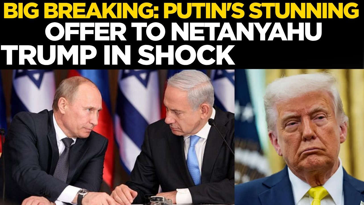 Putin’s Stunning Offer To Israel As Netanyahu Plans To Attack Iran | Iran Israel War Latest | Russia
