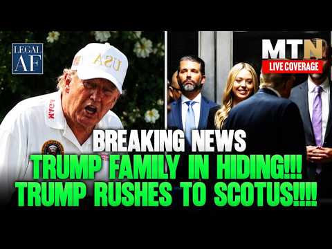 LIVE: Trump RUNS SCARED from his OWN LEGAL HELL!!!! | Legal AF