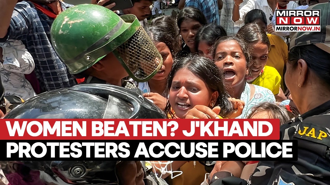 ‘Women Were Dragged And Beaten’: Jharkhand Protesters Raise Serious Police Action Claims | Watch