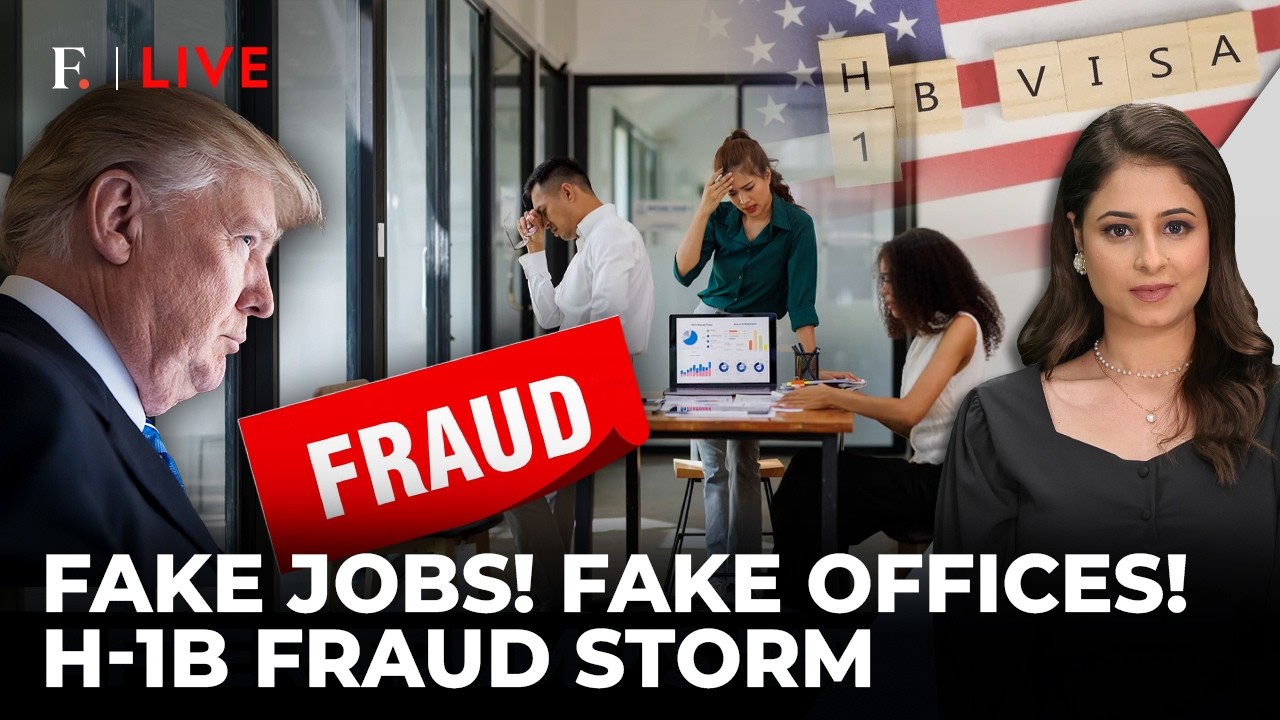 ‘US Visa Is Not…’: Trump Hunts H-1B ‘Cheats’, Cracks Down On ‘Ghost Offices’ | Firstpost Live
