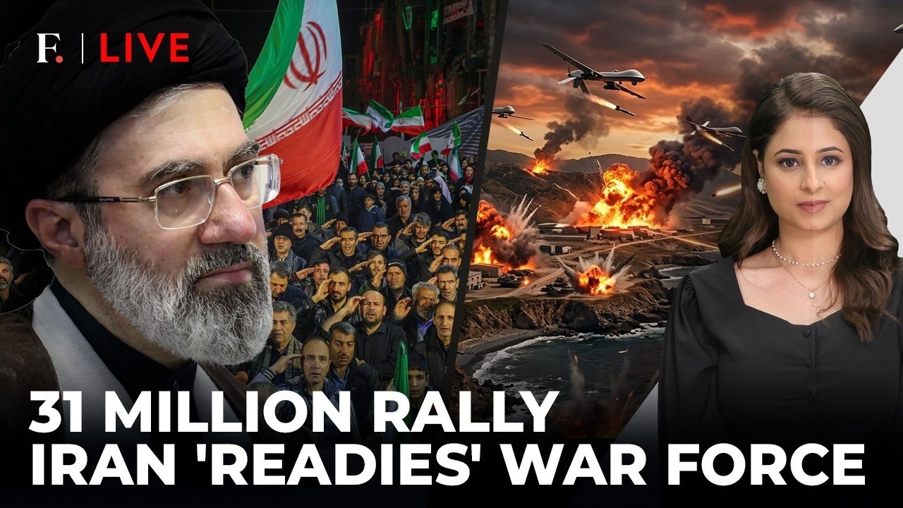 31 Million ‘Join’ Iran’s War Force, Tehran Prepares For US Fight | Firstpost Live