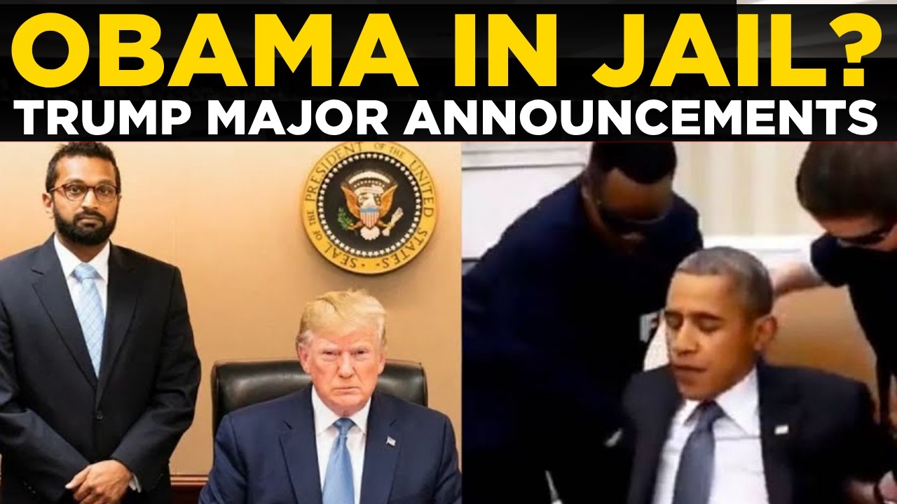 US News LIVE: Obama Arrest? Trump Administration Addresses Major Breaking Developments
