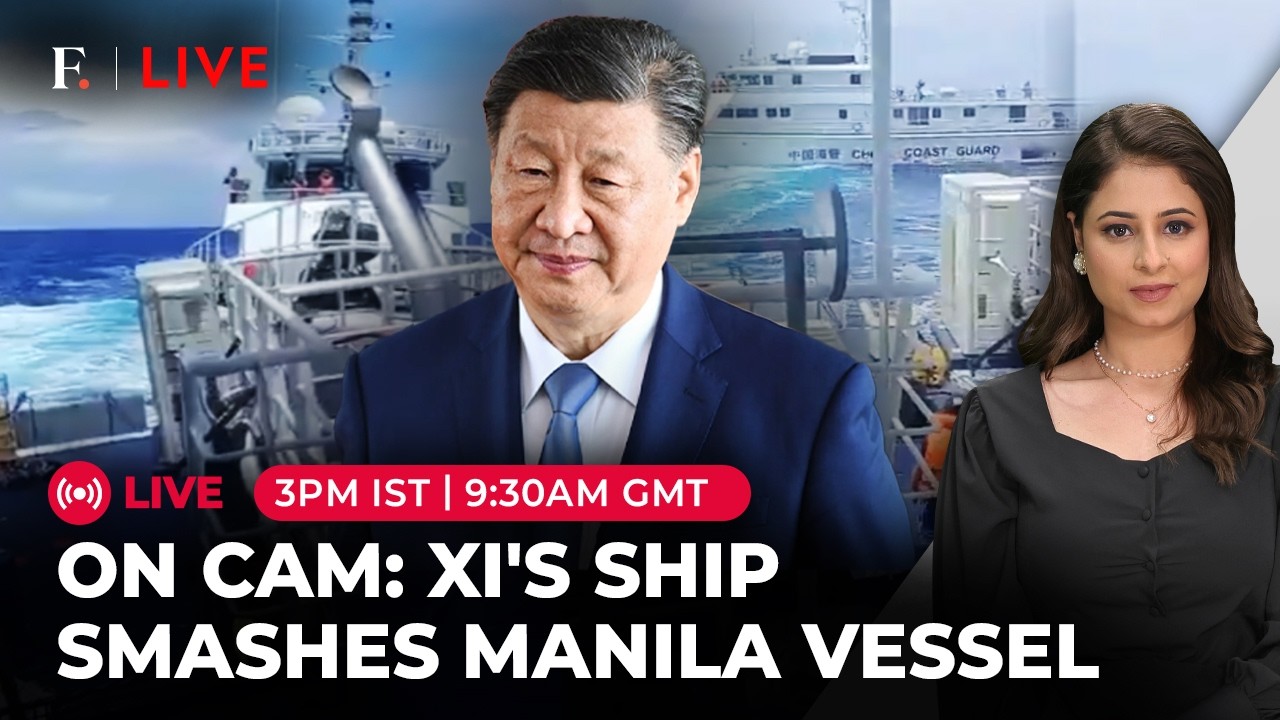 LIVE | ‘Violated Law…’: China’s Ship ‘Rams’ Into Philippine Vessel, Tensions Soar | Firstpost