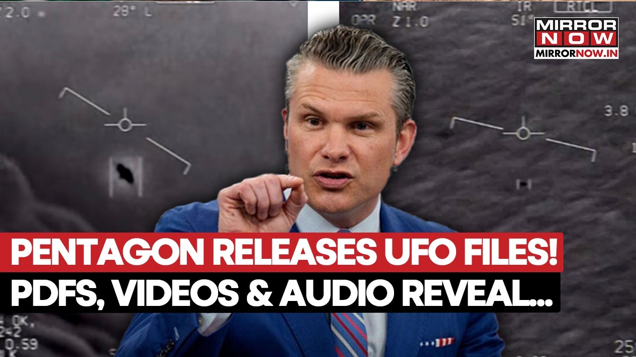 US UFO DISCLOSURE: Pentagon Releases Sixth Batch of UAP Files With Major Redactions | WATCH