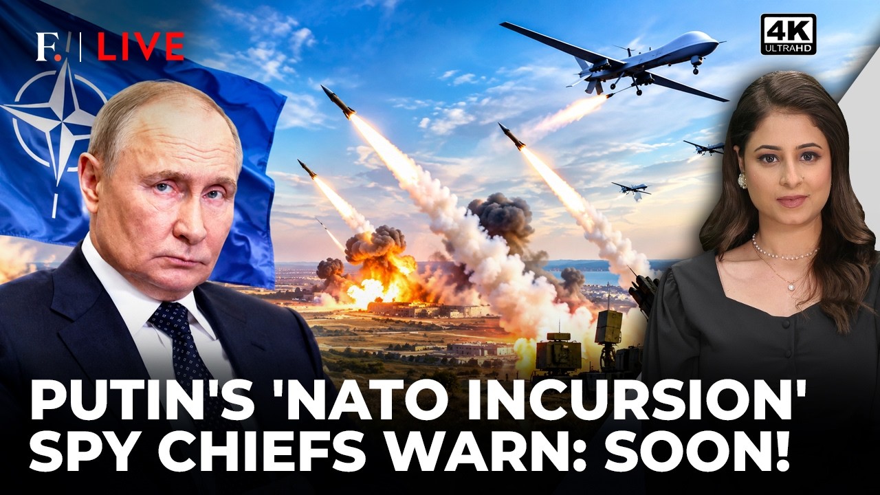 ‘Limited’ NATO Attack? Spy Chiefs Warn Of Putin’s Next Europe Move | Firstpost Live | 4K