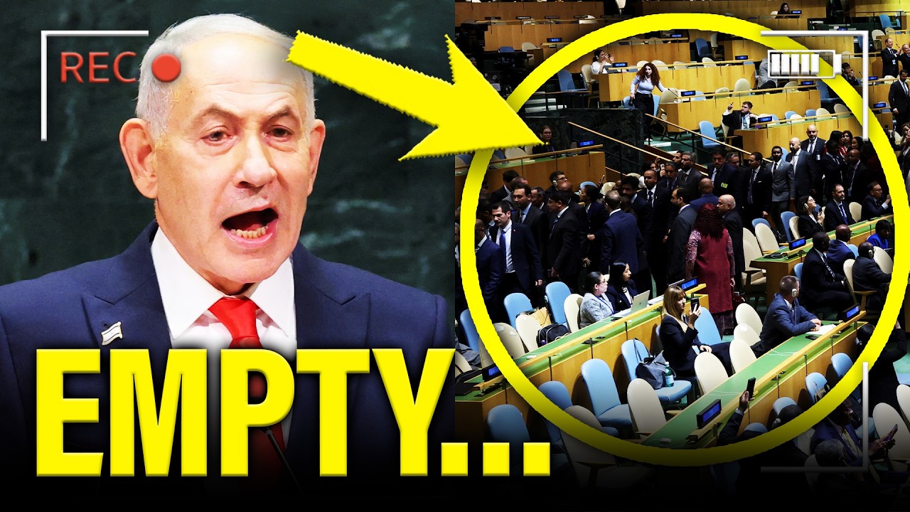 🚨 Netanyahu Faces MASS WALKOUT at UN…