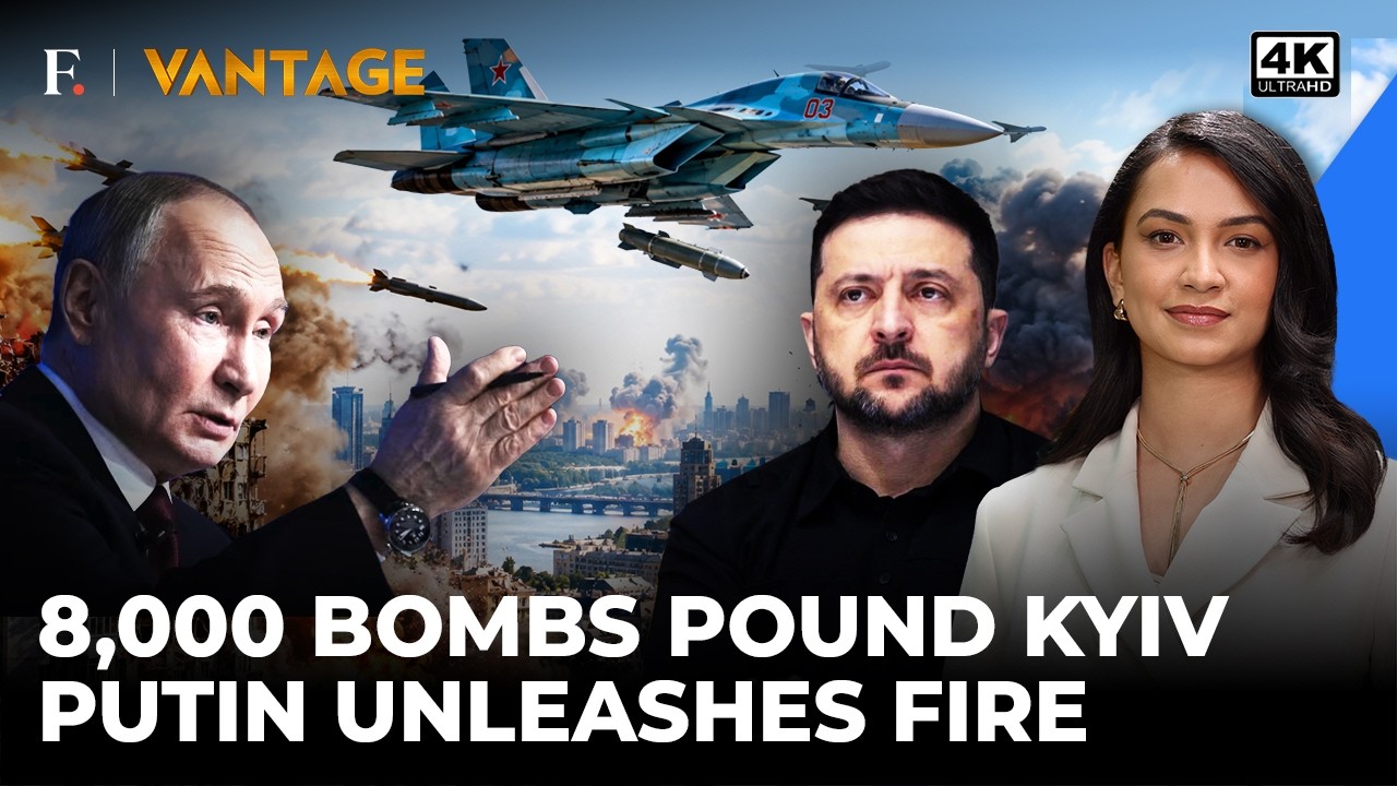 Russia Drops More Glide Bombs on Ukraine Every Day Than US Did on Iran | Vantage on Firstpost | 4K