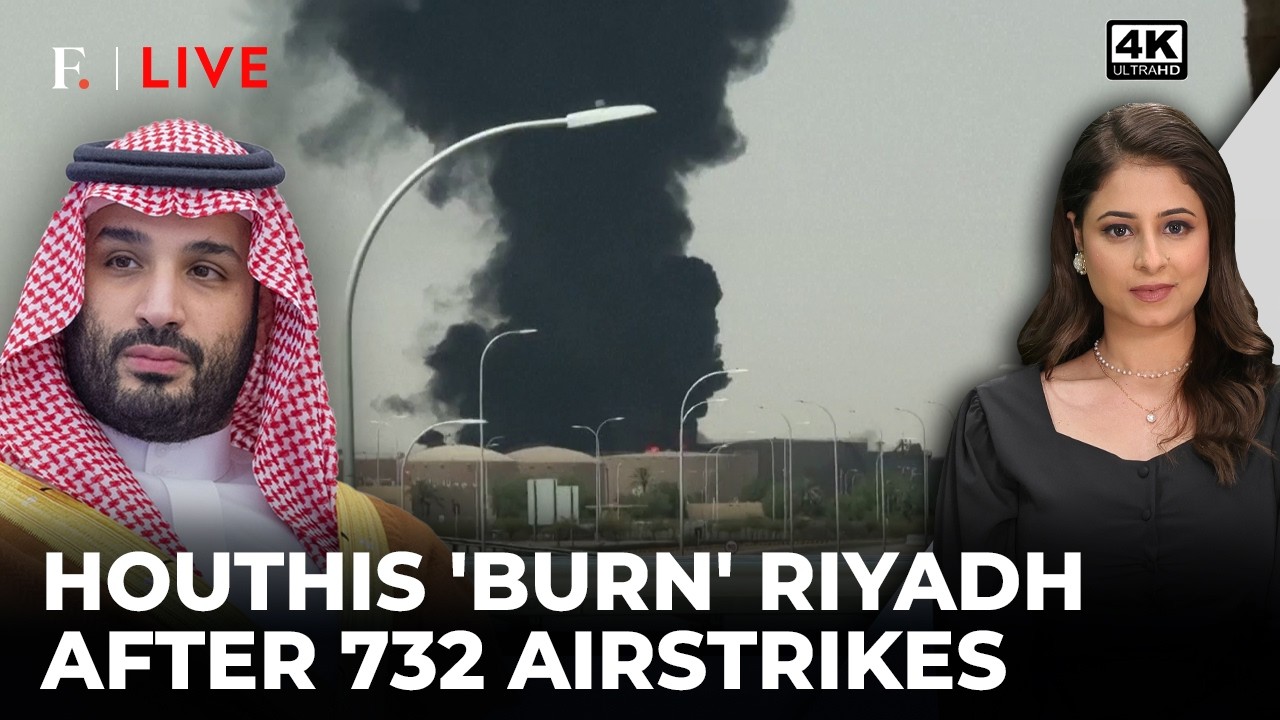 On Cam: Houthis’ Missile-Drone ‘Revenge’ On Saudi After MBS’ 700+ Airstrikes | Firstpost Live | 4k