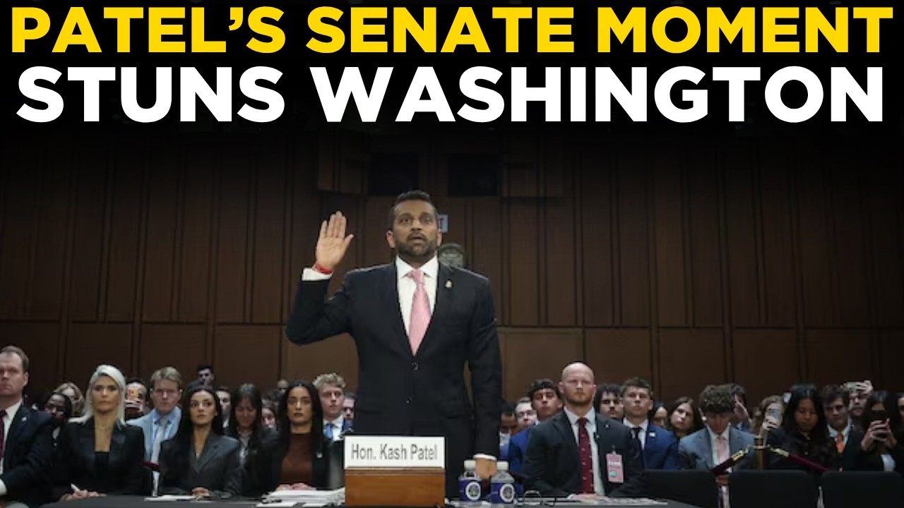 Kash Patel LIVE: FBI Director Faces Senate Questions | US News Live | SENATE HEARING LIVE | US NEWS