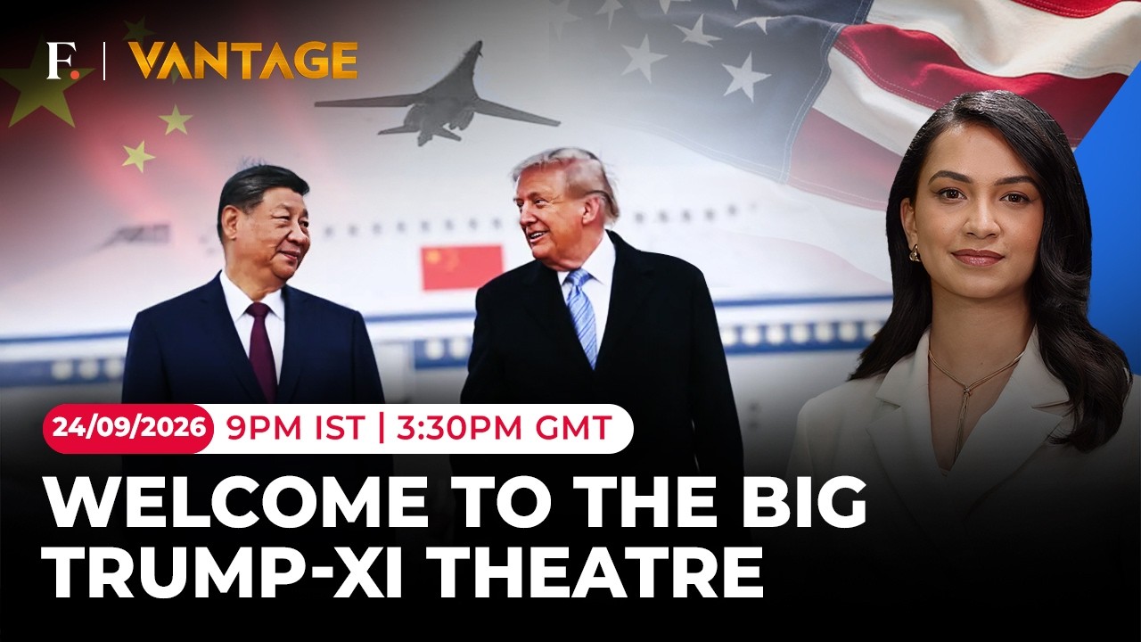 Trump-Xi Summit LIVE: Big Faceoff Over Taiwan, Iran And AI At Meet | Vantage on Firstpost