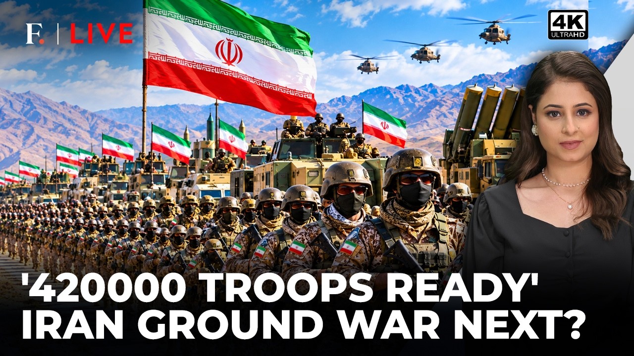 ‘Why Only Bomb From Sky?’: Iran’s Ground War Dare, Chilling Warning To US Troops| Firstpost Live| 4K
