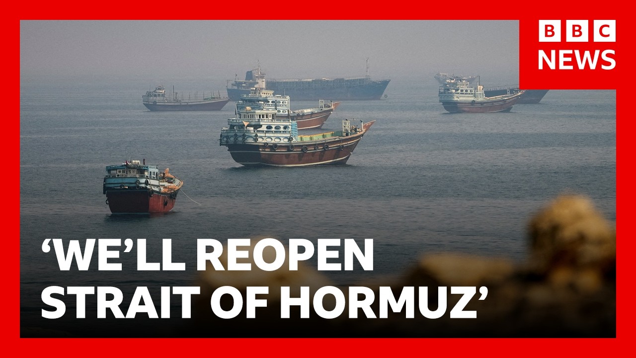 Iran’s foreign minister submits new plan to reopen Strait of Hormuz | BBC News