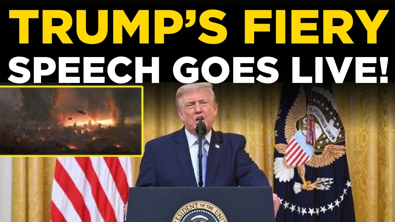 Trump Announcement Live: Fiery Speech and Major Announcement | US Breaking News Live