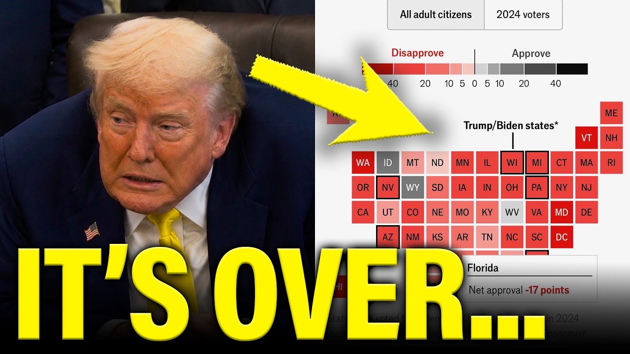 🚨 Trump CAN’T FACE THE HEAT over Declining Polls
