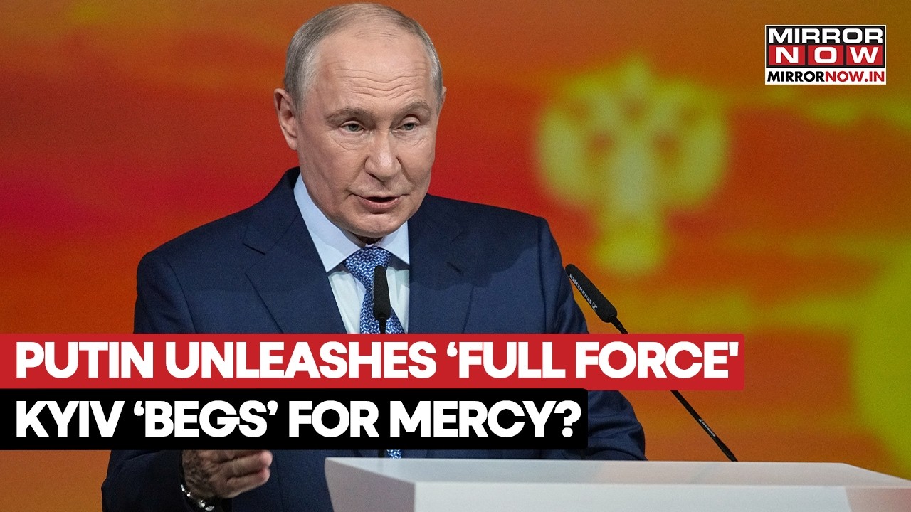 Russia Begins ‘Never-Seen’ Before Attack On Ukraine: Putin Reveals Kyiv Wants Ceasefire | Watch