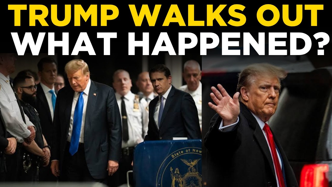 Trump LIVE: Sudden Exit Sparks Questions | What Happened? | TRUMP ALERT LIVE | US NEWS LIVE