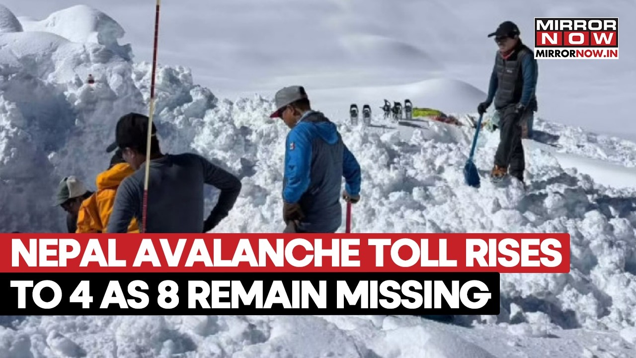 Nepal Avalanche Disaster: 12 People Missing After Deadly Mount Himlung Avalanche | WATCH