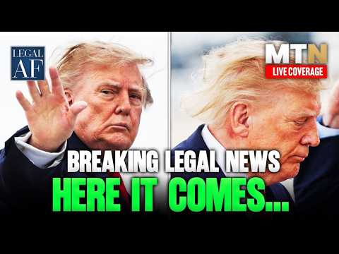 LIVE: Trump Gets BRUTAL LEGAL NEWS… | Legal AF