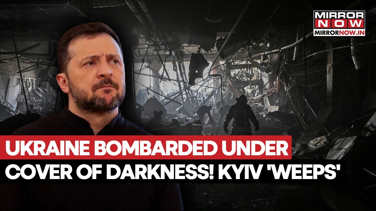 Kyiv Rocked By Overnight Russian Barrage, Odesa Struck As Ukraine Surveys Damage | Scary Visuals
