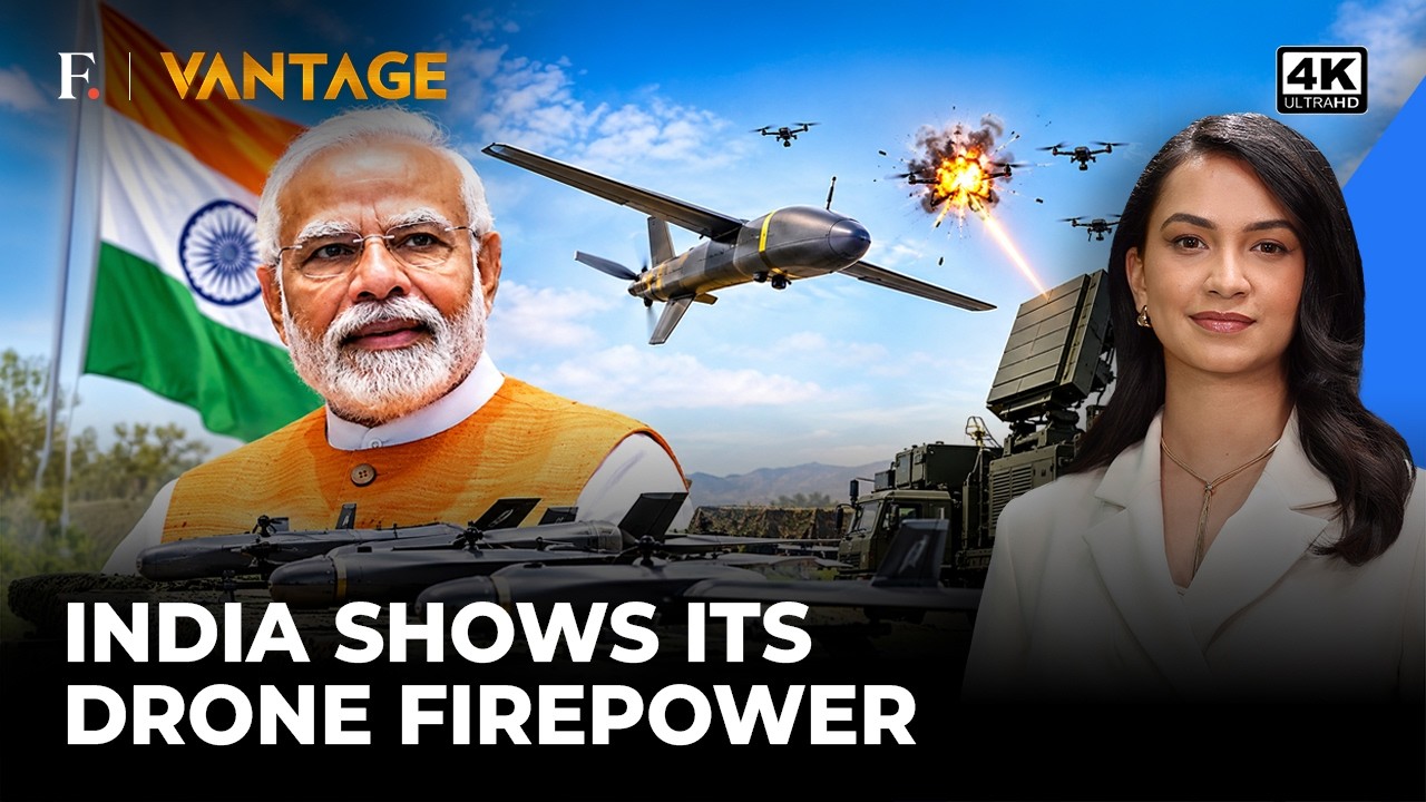 India’s Drone Makers Unveil High-Tech Kamikaze, Anti-Drone Weapons | Vantage on Firstpost | 4K