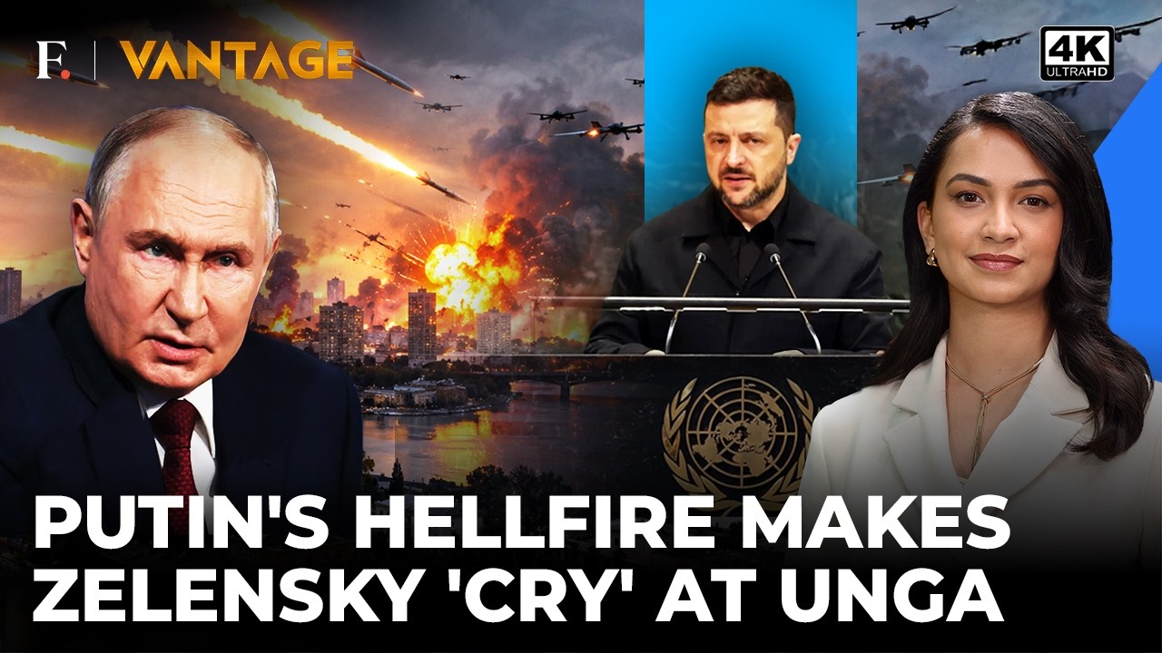 ‘Help Us, Else…’: Zelensky ‘Sobs’ At UNGA As Putin’s ‘Killer’ Drones Ravages Ukraine | Vantage