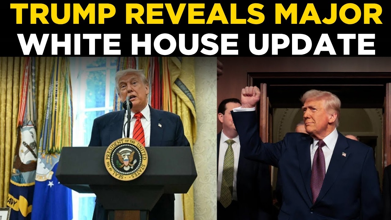 Trump LIVE: President Makes Announcement From Oval Office | Breaking US News | US NEWS LIVE