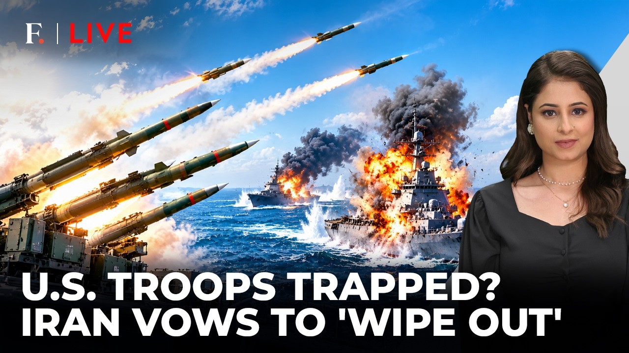 ‘Soon They’ll Be Gone’: Khamenei Dares US Forces Over Hormuz After Ship Attack| Firstpost Live