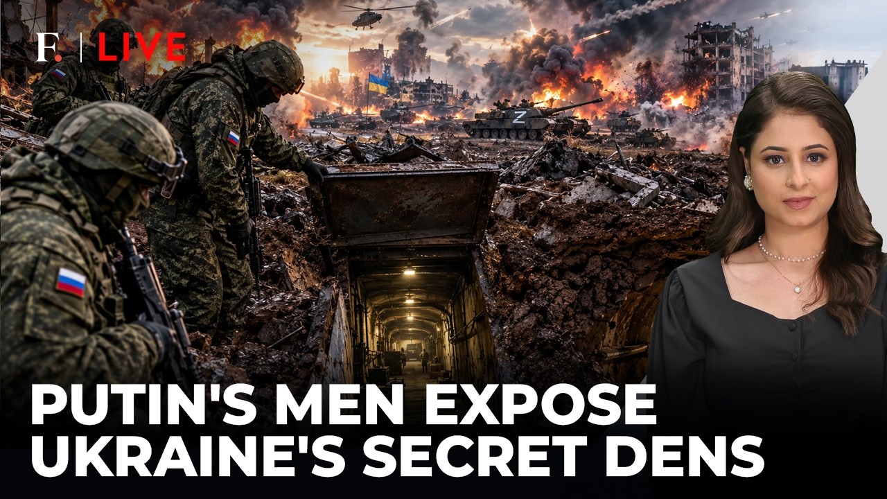 Russia Destroys Ukraine’s Military Hubs, Exposes Hidden Tunnels | Firstpost Live
