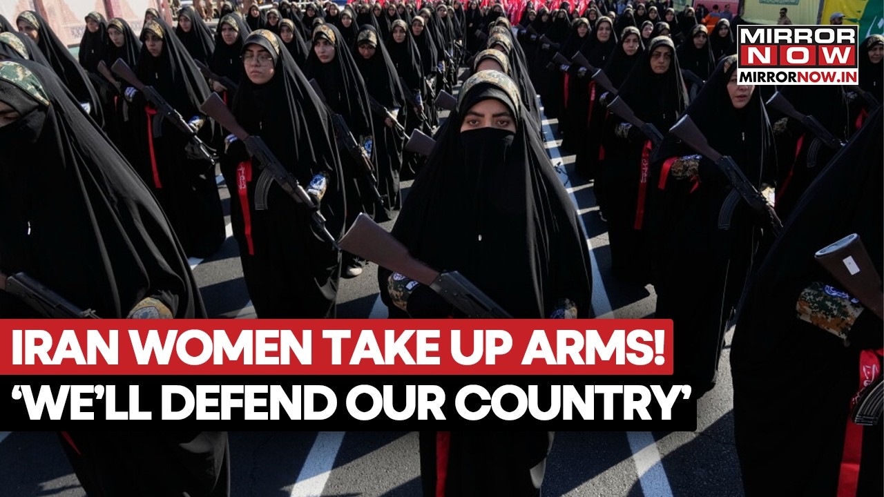 Iranian Women Take Up Arms! ‘We’ll Defend Our Country’ As Military Training Expands In Tehran