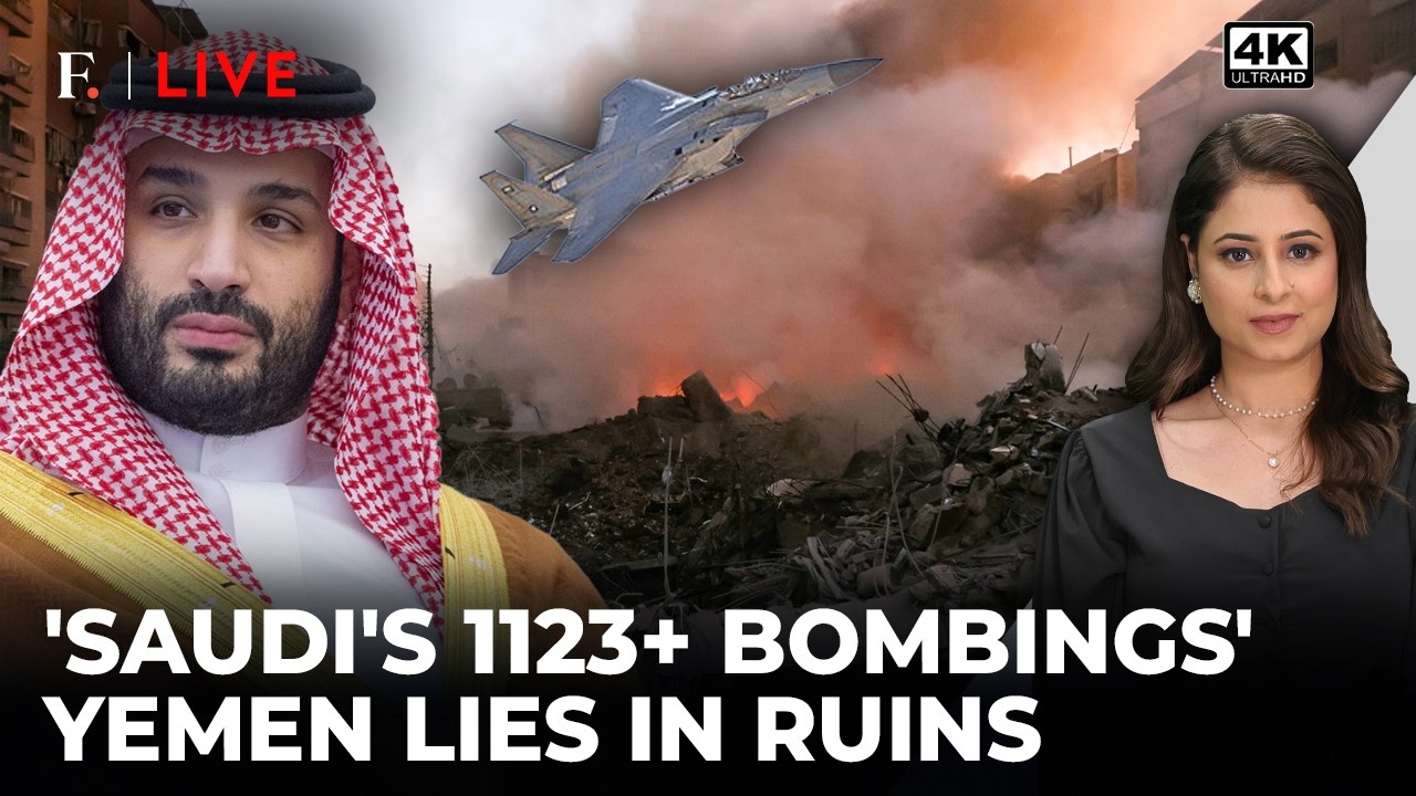 Saudi Infra In Danger? Houthis Target Bridges After MBS’ ‘1000+ Airstrikes’ | Firstpost Live | 4K
