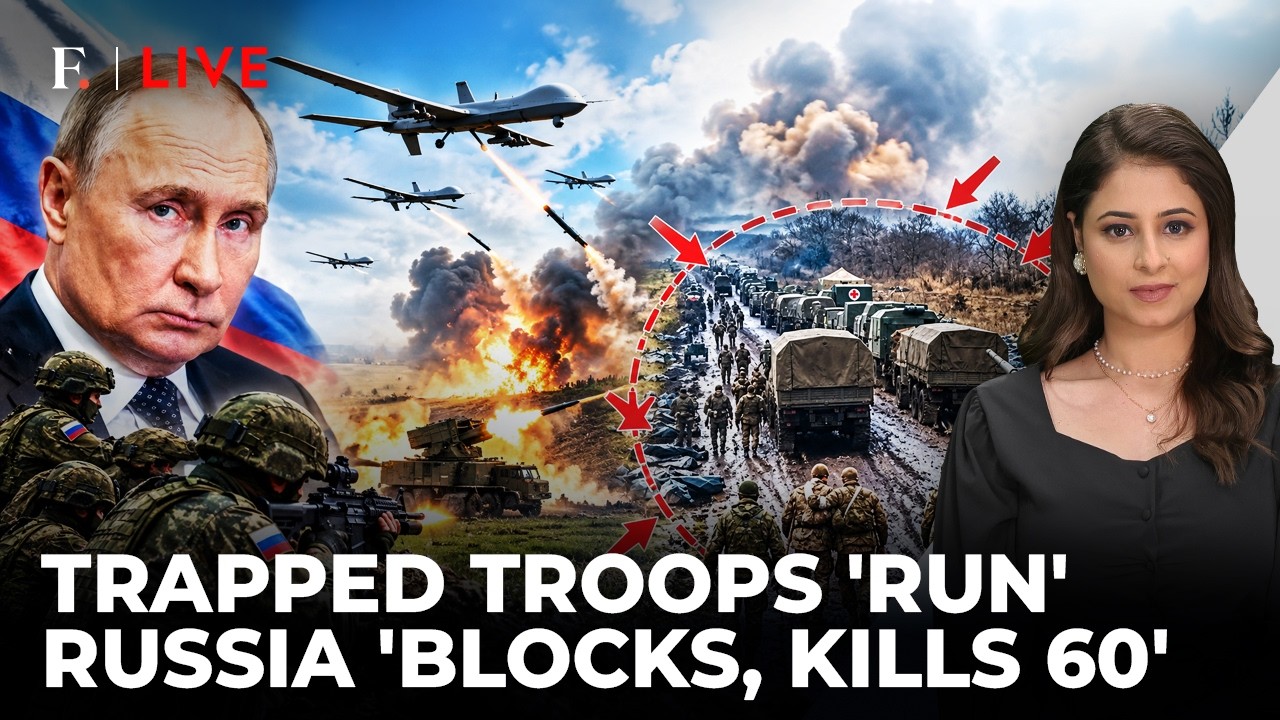 Russia ‘Thwarts’ 2 Attempts By Encircled Ukrainian Troops, ’60 killed, Weapons Lost’| Firstpost Live