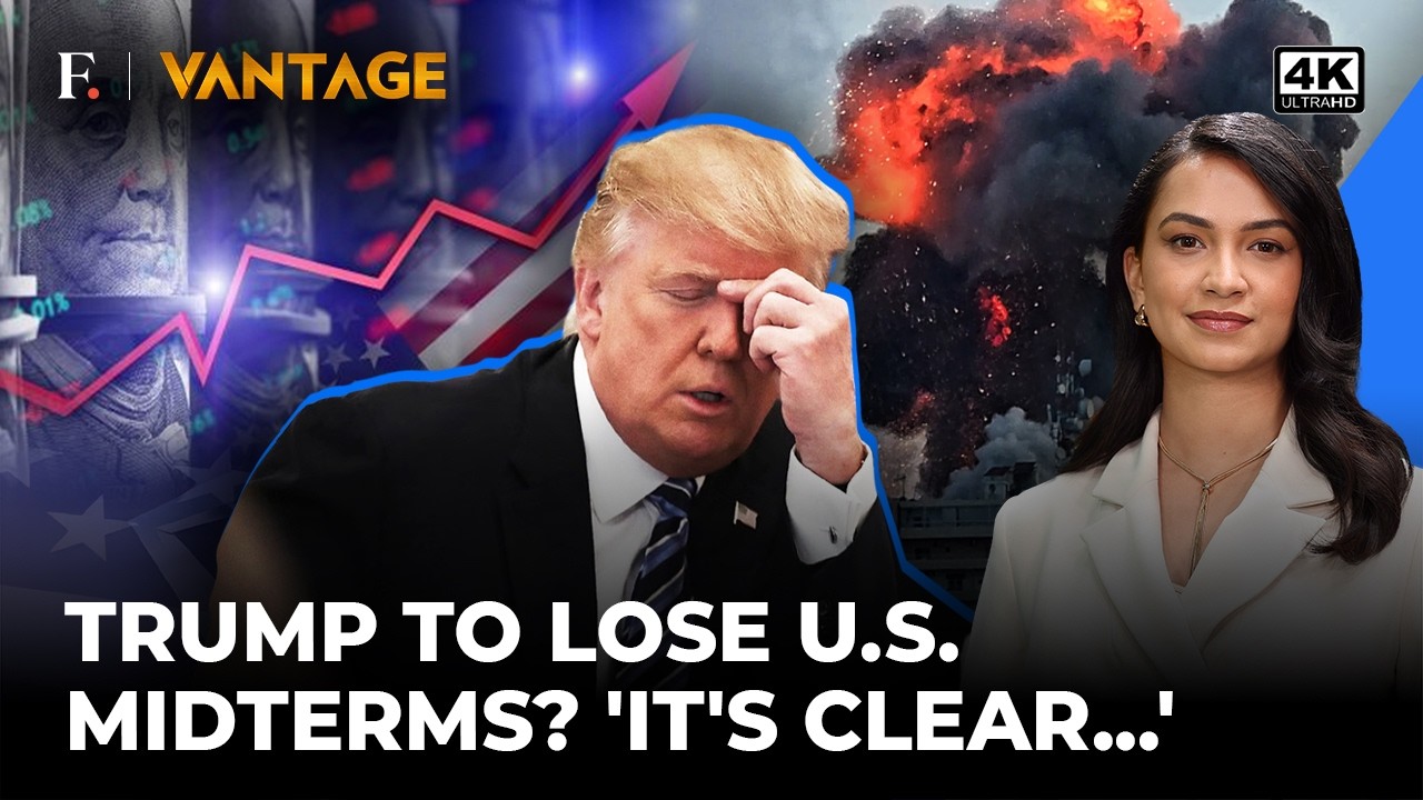 Trump Faces US Midterm Defeat? Iran War, Immigration Drive To Cost Him Polls | Vantage | 4K