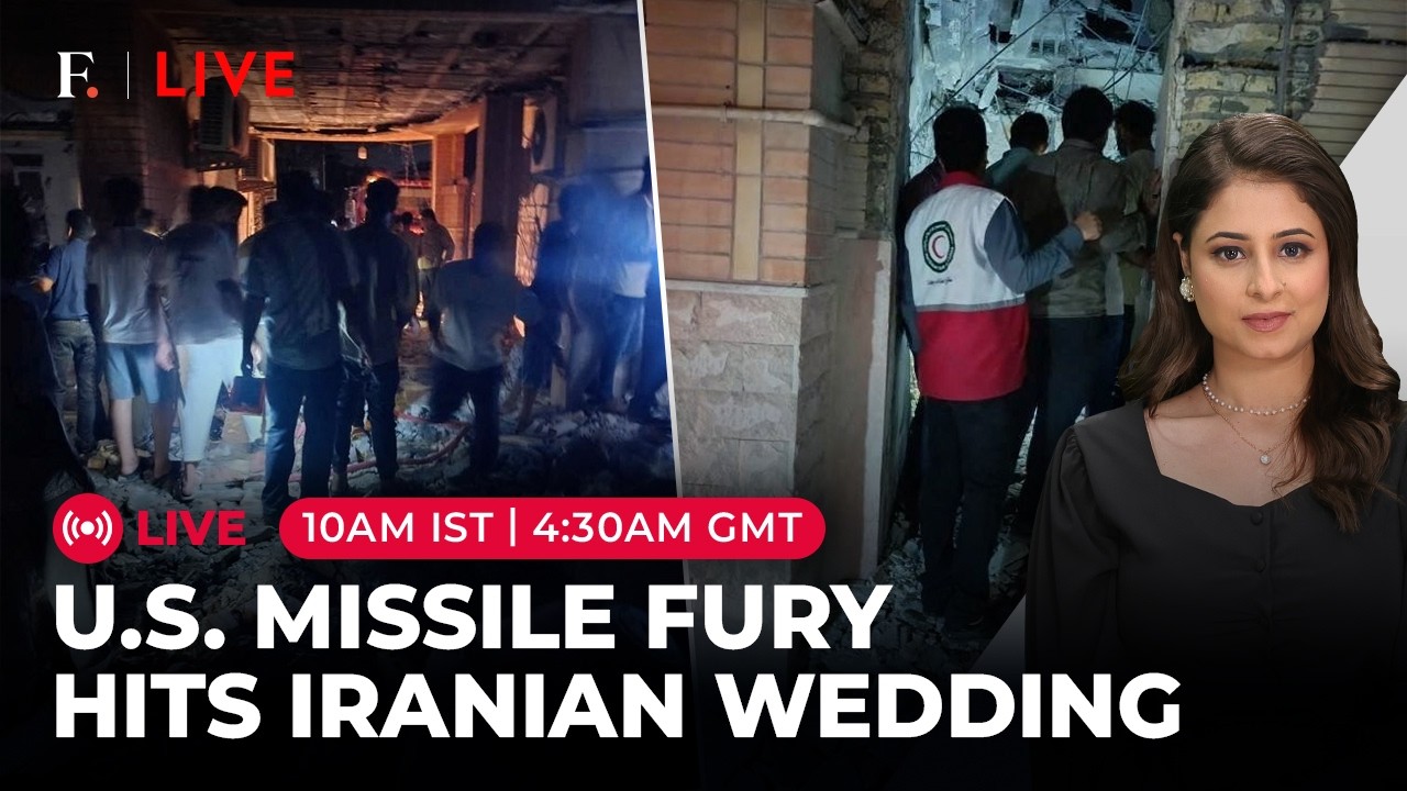 LIVE: US Strikes Iran’s Military Targets Near Hormuz; Wedding Hit Sparks War Crime Claim | Firstpost