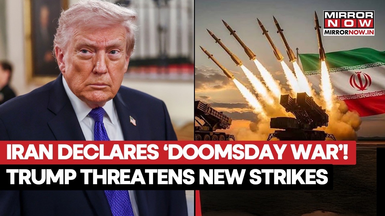 ‘Doomsday War With US’: Iran Ready To Fight As Trump Eyes Fresh Strikes, Nuclear Crisis Explodes
