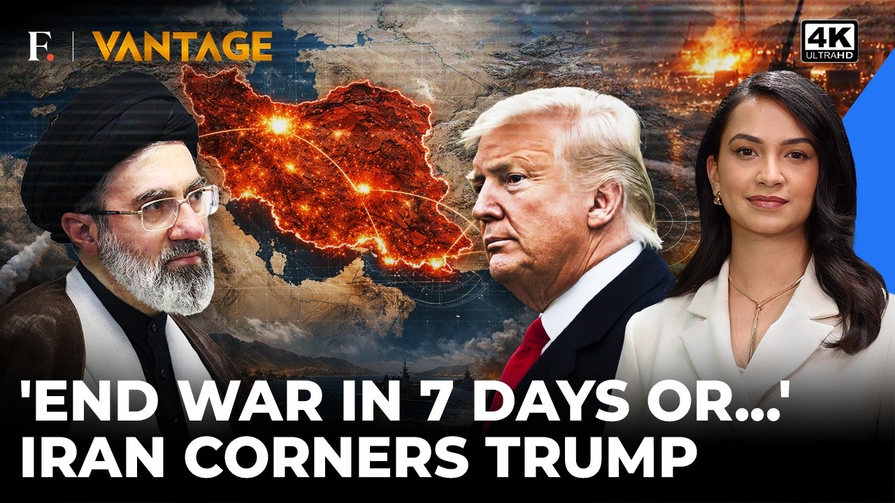 ‘Accept Deal Or Else…’: Iran Stuns Trump With 7-Day Plan to End War, Reopen Hormuz | Vantage | 4K