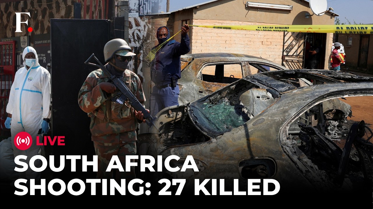 SOUTH AFRICA SHOOTINGS LIVE: 27 Killed in Two Township Attacks | Police Launch Manhunt