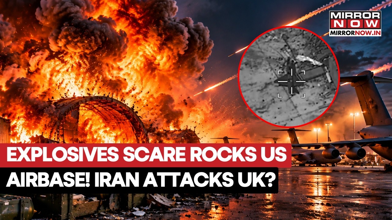 Iran Attacks UK? Major Security Scare Near US Air Base, Homes Evacuated, Bomb Squad Rushed In