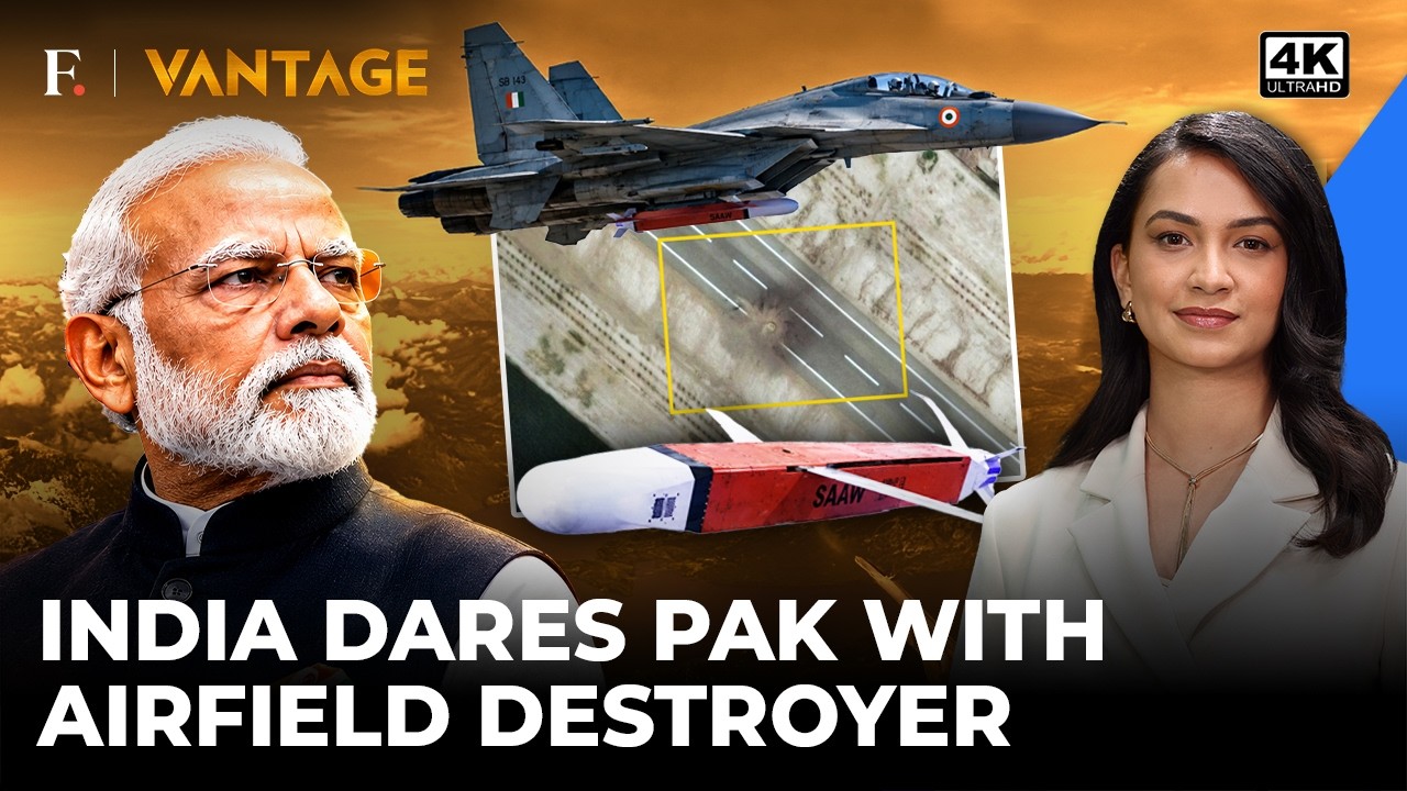 Rahim Yar Khan Buster: India Buys SAAW Bombs That Cratered Pakistan’s Airbases | Vantage | 4K