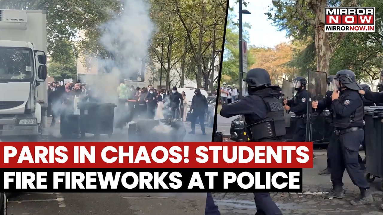 Paris On The Edge: Student Protests Turn Violent, Fireworks, Clashes Break Out With Riot Police