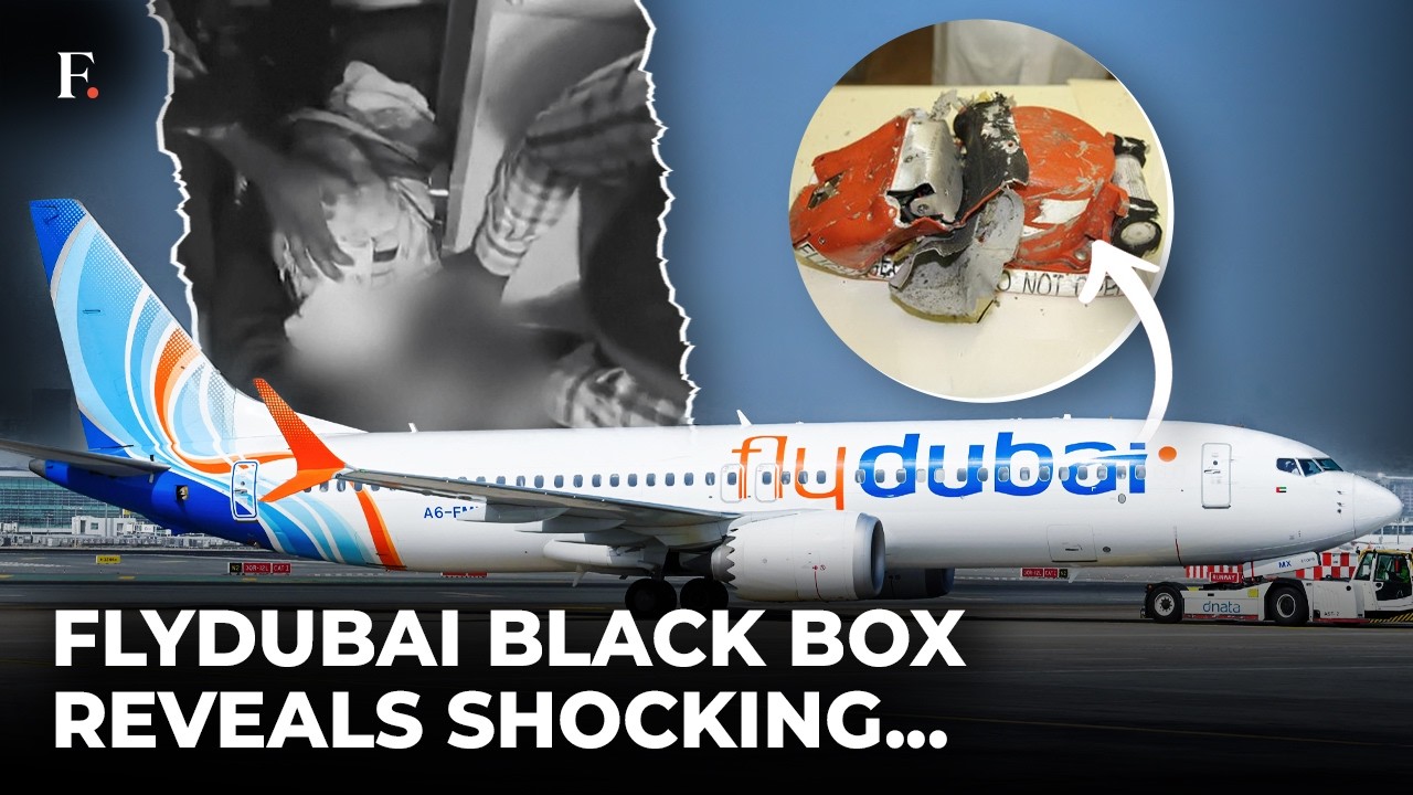 First flydubai Cockpit Video Out; Black Box Seized For Probe | Oman Mum On Attacker | Firstpost