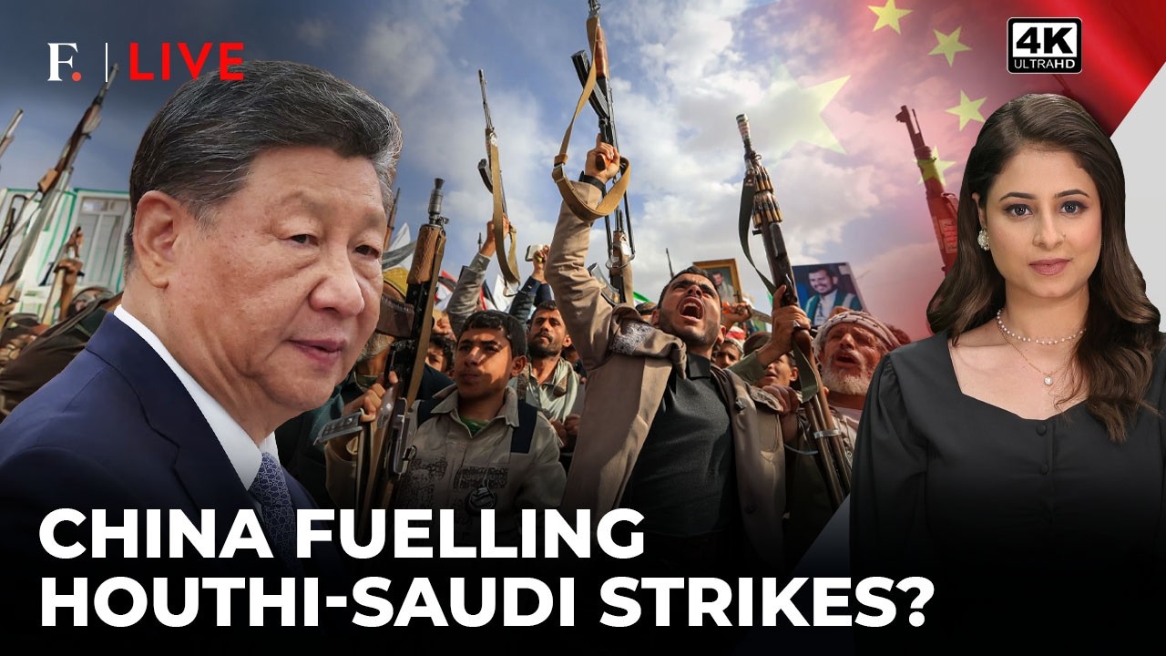 China’s Houthi Supply Connection Emerges Amid Tensions With MBS | Firstpost Live | 4K